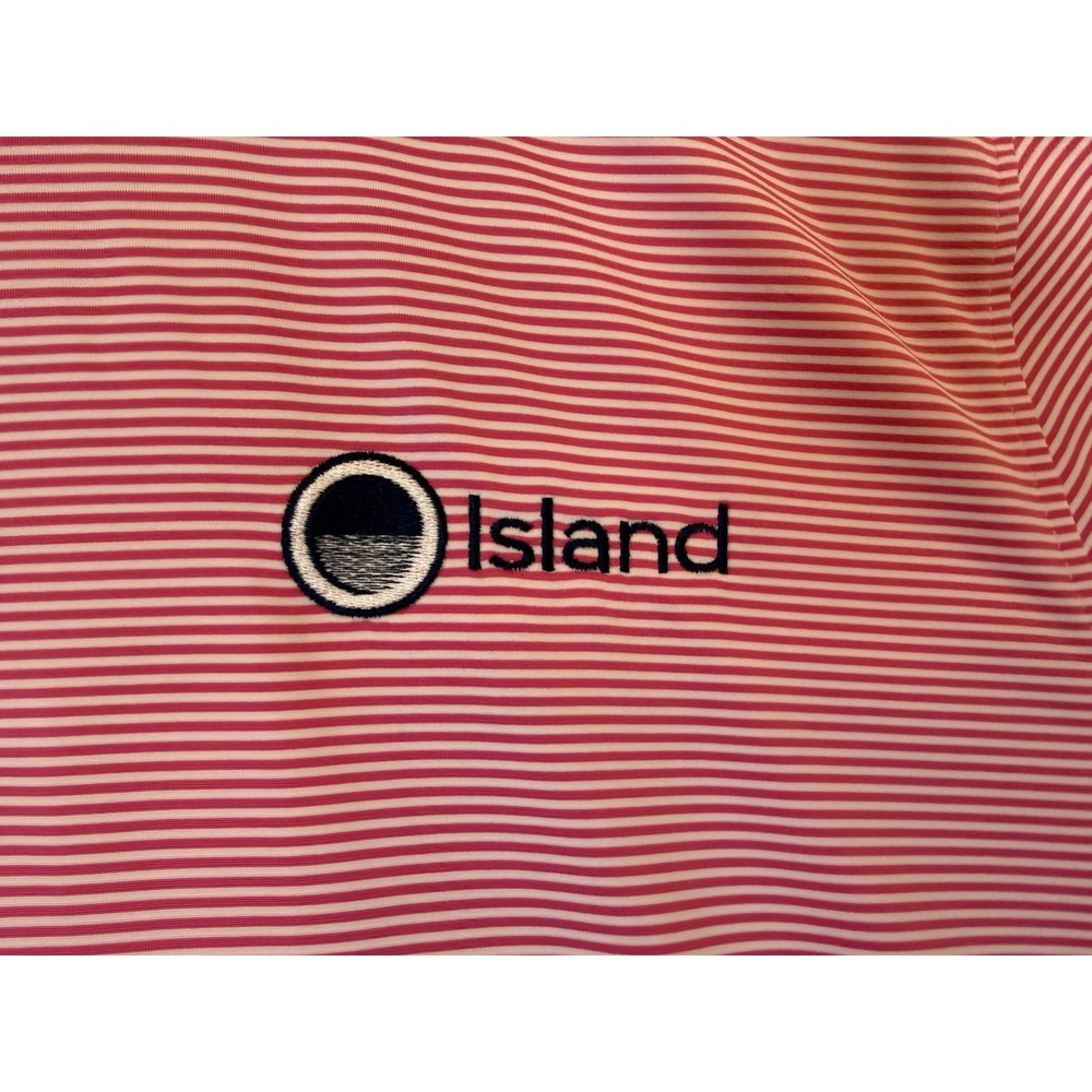 STITCH Striped Performance Golf Polos Lot of 3 Sea Island Embroidered Logo Sz XL - Picture 11 of 16